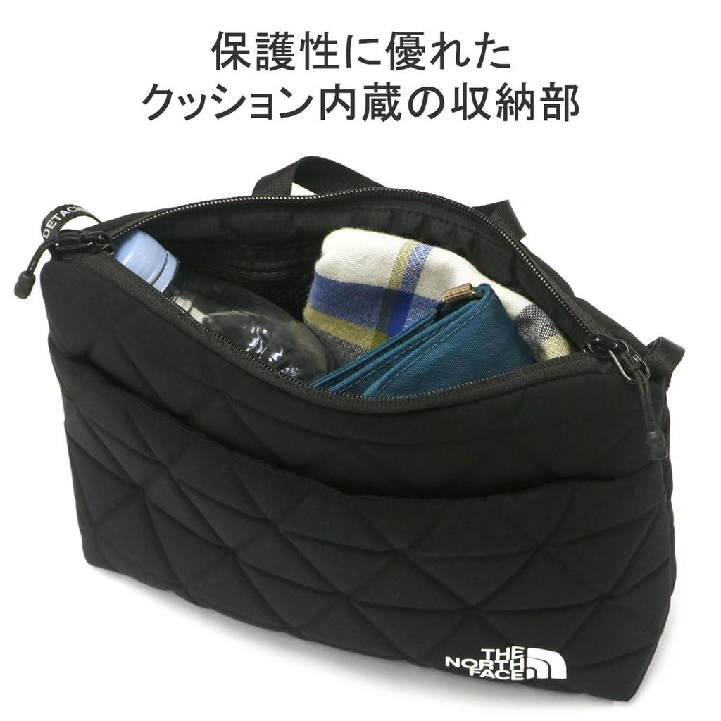 North Geoface Pouch NM32356 2L Black ONE SIZE [The Face]