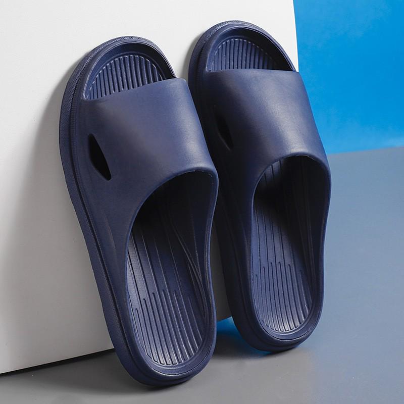 Unisex Odor-Resistant Non-Slip Slippers for Indoor Summer Use - Perfect for Guests and Couples in the Bathroom or Household.