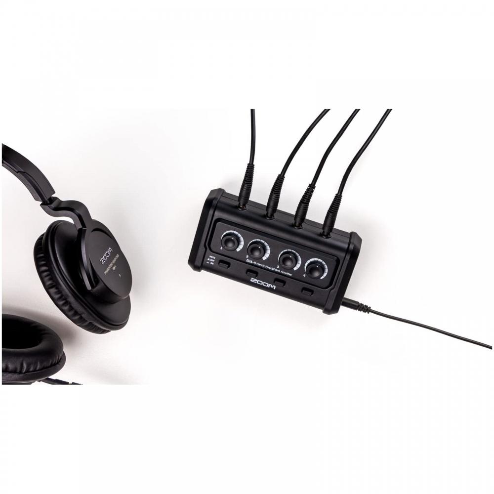 Zoom 4-Kanal Kopfhörerverstärker ZHA-4 schwarz