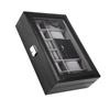 Multi Functional 8 Slots 2 Grids Watch Display Case Ring Jewelry Storage Box Organizer