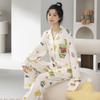 Women's Cute Cartoon Long-Sleeve Pajama Set