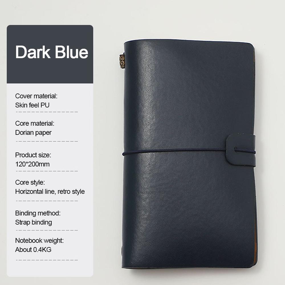 

Portable Loose-leaf Notebook Cover Retro Note Book Cover New Hand Ledger