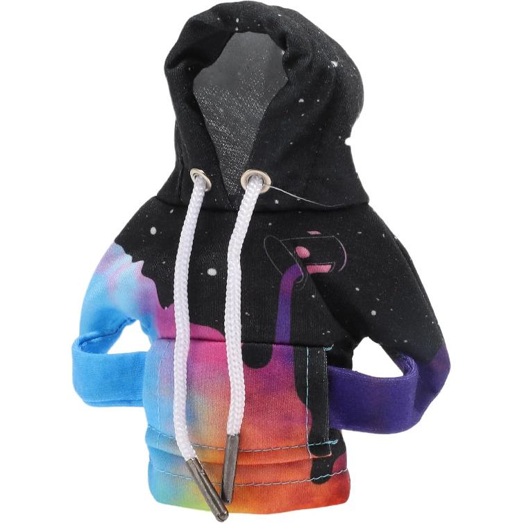 

Universal Shift Knob Cover Starry Sky Pattern Gearstick Hoodie Shift Lever Knob Hoodie for Car RV Truck SUV Fabric Blue Black