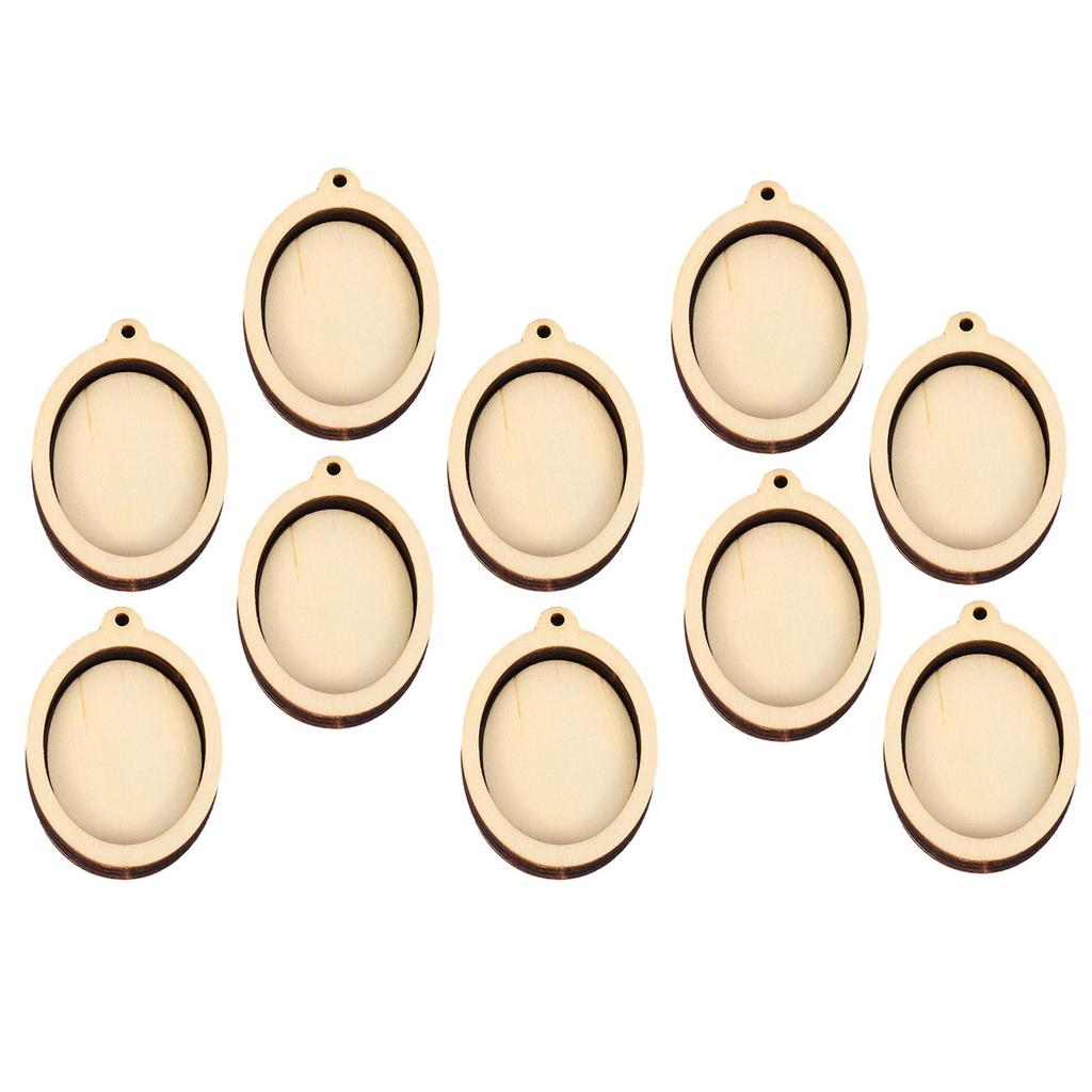 10 Pieces Small Cross Stitch Hoops for DIY Hanging Ornament Handy Sewing