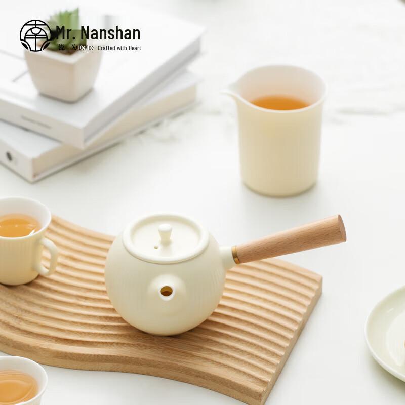 Kung Fu Ceramic Side Handle Teapot