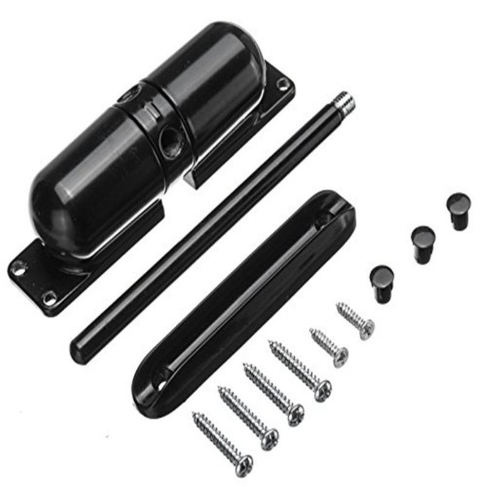 

Black Door Hardware 20-70KG Door Stops Durable Spring Door Closer Hotel чорний