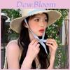 Summer Beach Wide Brim Straw Hat For Women With Sun Protection And Breathability