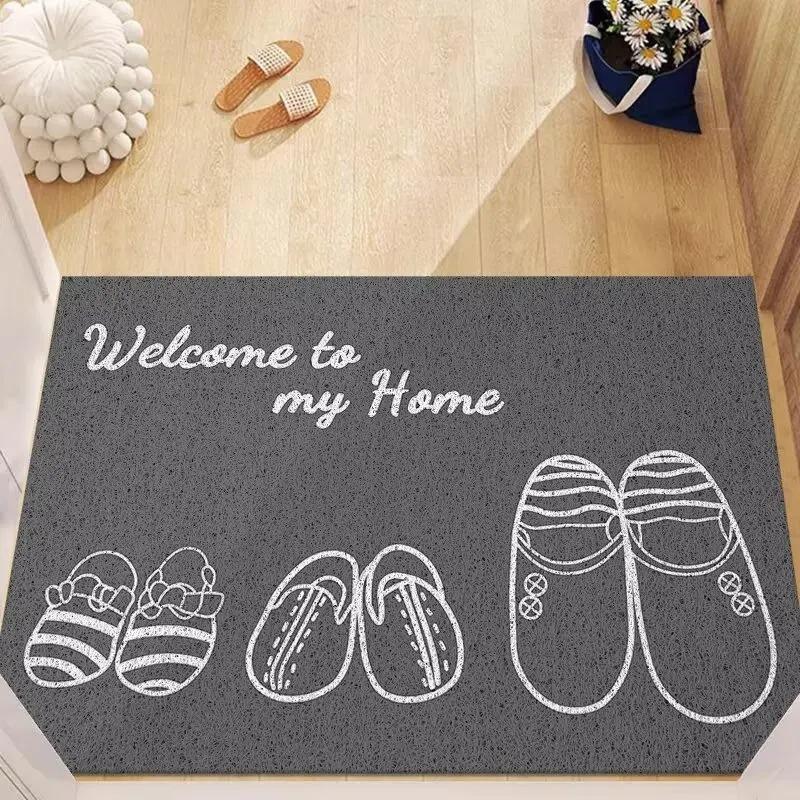 Entry Door Floor Mat Porch Entrance Door Foot Pad Soil Mat Door Non-slip Door Mat Floor Mat Door Mat Entrance Kitchen Mat