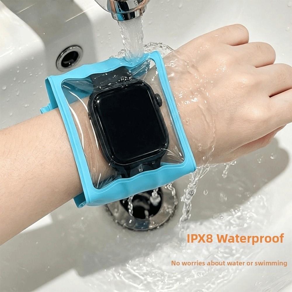 IPX8 Waterproof Smartwatch Waterproof Case Portable Children's Watch Sealed Pouch  Pool