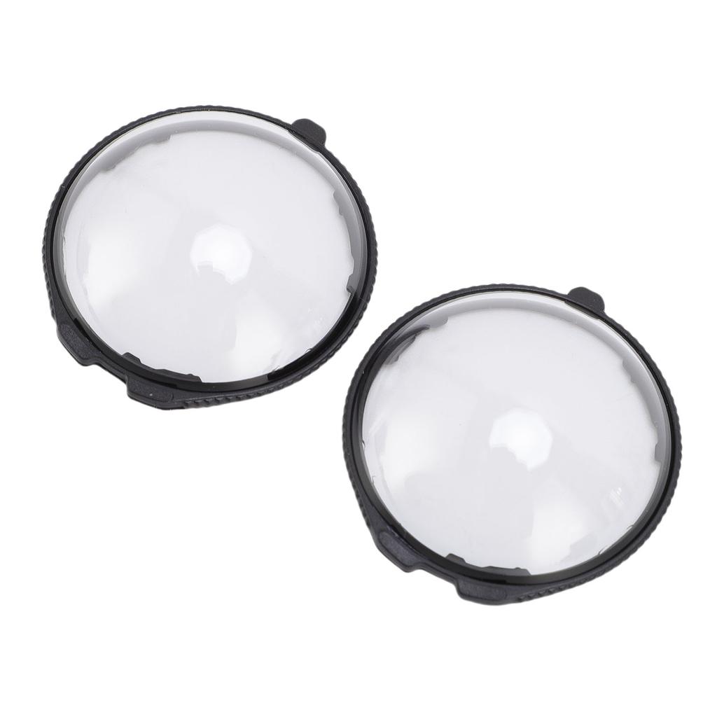 2 Pcs Lens Guard Suitable for Insta360 X5 Action Camera 9H Hardness High Transparency Panoramic Lens Protector