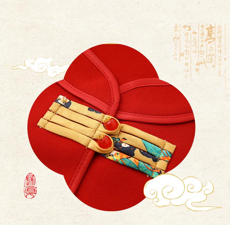 Women's Spring/Autumn Frog Button Short Jacket - Chinese National Style Cardigan