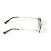 Miu Miu Solid Color Oval Sunglasses Unisex sunglasses Gold SMUA54_EZVN_FE80O_C_051