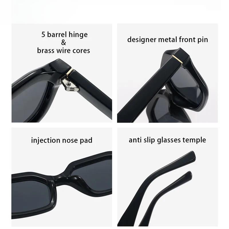 Retro Moda Punk Güneş Gözlüğü Kadın Erkek Güneş Gözlükleri Klasik Vintage UV400 Gözlük Güneş Gözlüğü Lüks Lunette Kadın Erkek