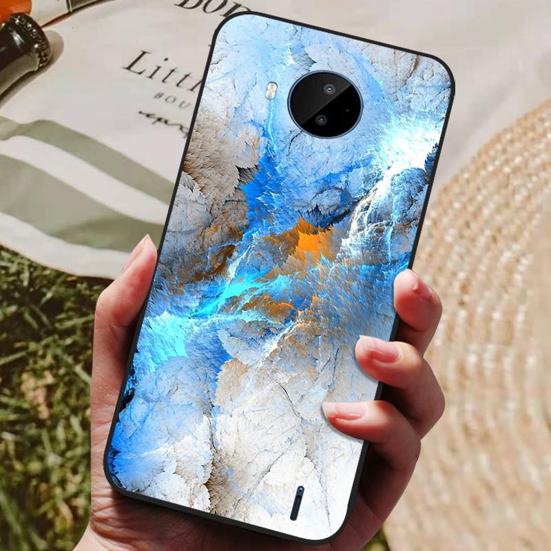 Для Nokia C20 Чехол Мягкий ТПУ Силиконовый Мультяшная Задняя Крышка для Nokia C20 Plus Чехлы для Телефона ТПУ Черный Бампер для NokiaC20 C 20 Plus for Nokia C20