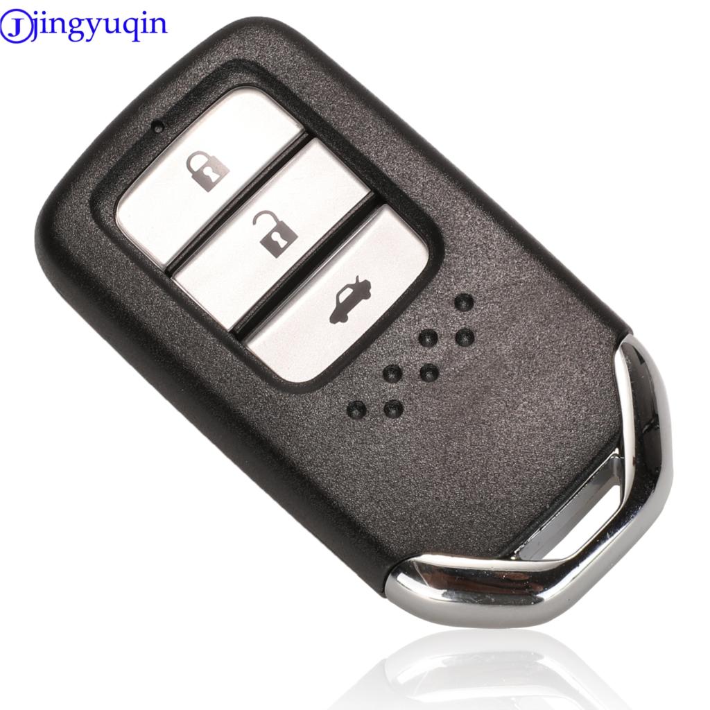 Jingyuqin Akıllı Uzaktan Kumanda Anahtar Kılıfı Fob Kabuk Honda City Jazz XRV Venzel HRV İçin 2/3/4/6 Düğme