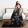 Baelor Targaryen Blanket  Warm Soft Print Plush Bedding Throws For Children Couch Bed Flannel Bedspread Bed Cover