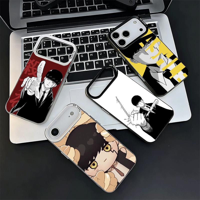 Mashle Magic And Muscles Anime Soft Phone Case for iPhone 15 16 17 Pro Max 17Air 16E 14 Plus 13 12 Mini Shockproof Cover Back Sh