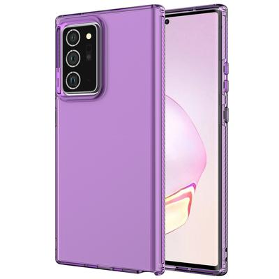 Suitable for Samsung Note20 Transparent Mobile Phone Case Note20 Ultra Protective Case Full Edged Soft Case