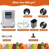 Commercial Electric 9x9mm Vegetable Cutter Machine - Dicing, Slicing, Shredding for Potato, Radish,Detachable Washable Parts