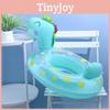 Children's Inflatable Swim Ring Seat With Cute Dinosaur Design For 0-4 Years Old Eco-friendly Pvc Material