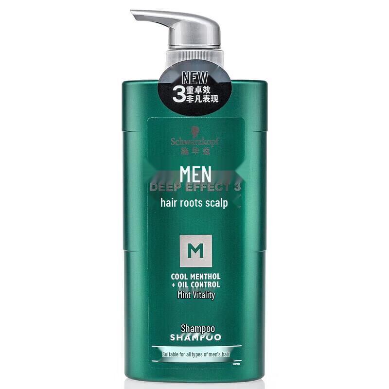 Schwarzkopf Men s Oil Control Anti-Dandruff Mint Shampoo