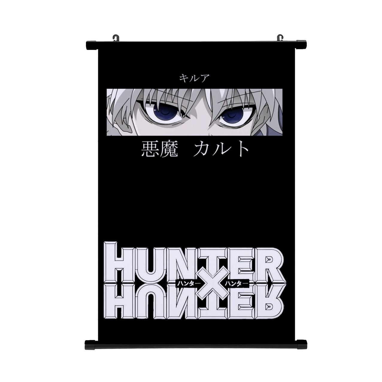 

HUNTER X HUNTER Painting Scroll Poster Gon Freecss Killua Hisoka Home Decor Hanging Painting Boys Girls Scroll Poster 30*45cm спаржевый