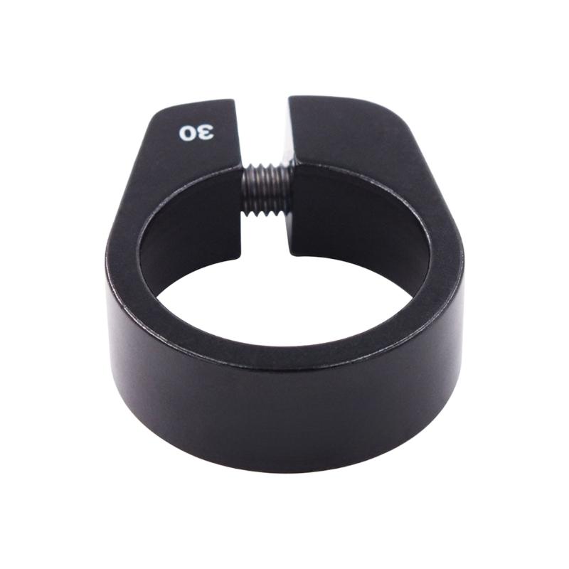 

Aluminum Alloy Bike Seat Post Clamp 30mm Bicycles Seat Tube Clamp Road Bike Seatpost Clamp Easy to Installation 1