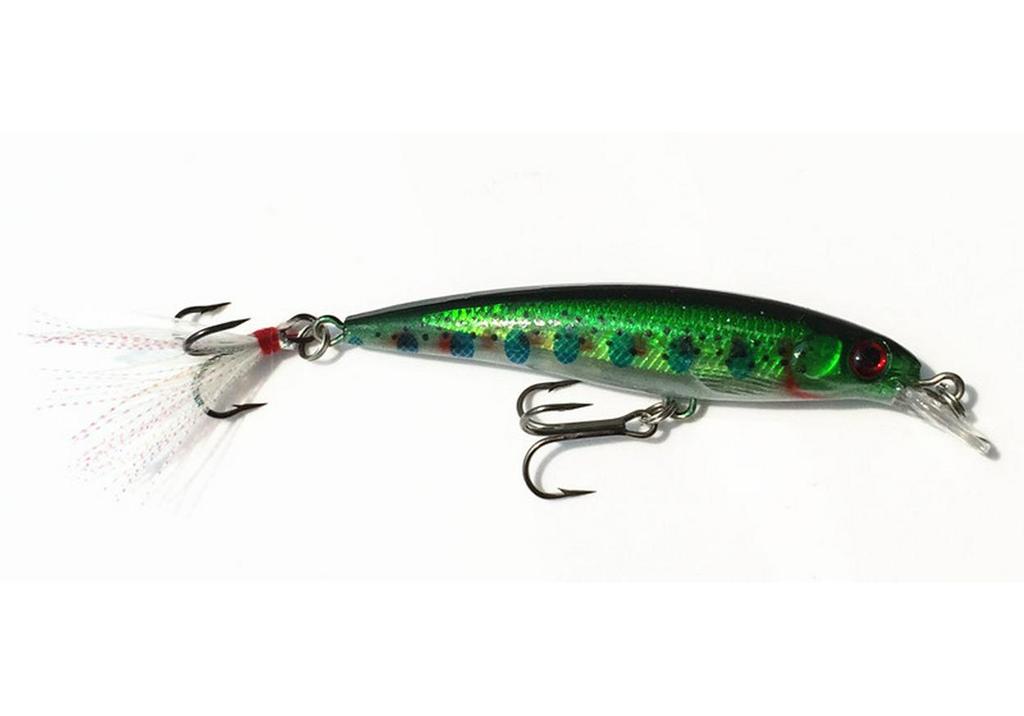 Bionic Minnow Lure: 9cm/8g Long-Casting Fishing Hook Fake Bait