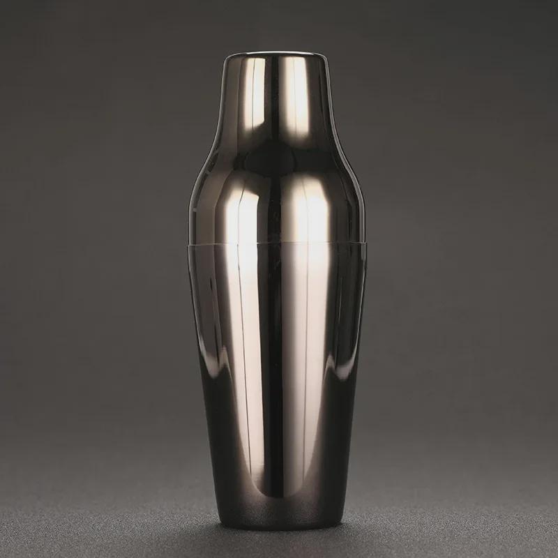 Francouzský dvoudílný nerezový koktejlový šejkr 650 ml