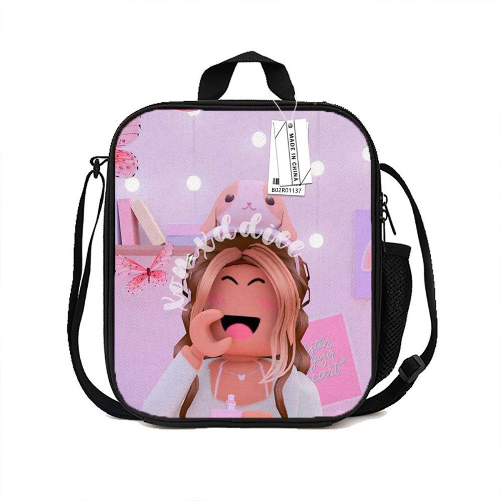 Lunch Bag, Primary And Secondary School Students Meal Bag, Ice Bag, Rob Loss Messenger Bag.