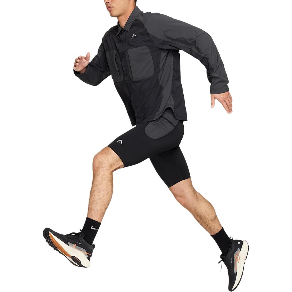 Nike Dri-FIT ADV Lava Loops Outdoor Fashion Spodenki do biegania Slim Fit Męskie spodenki Czarne HJ4171-010