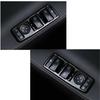 Carbon Fiber 4X Car Window Switch Panel Cover Tirm For Tesla Model X 2019-2021