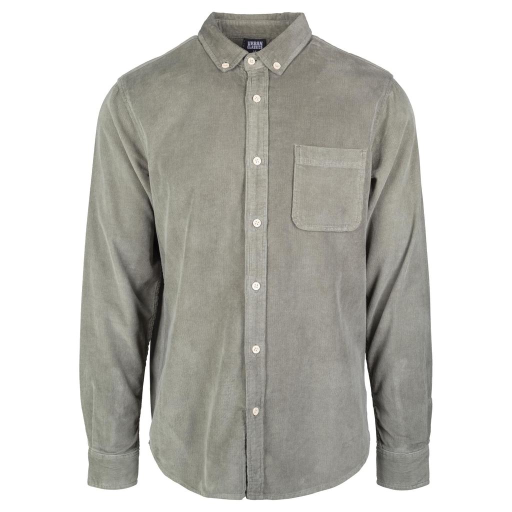 Urban Classics Mens Corduroy Shirt
