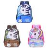 Unicorn Kids Backpack Cartoon Oxford Fabric School Bag With Air Cushion Straps For Children