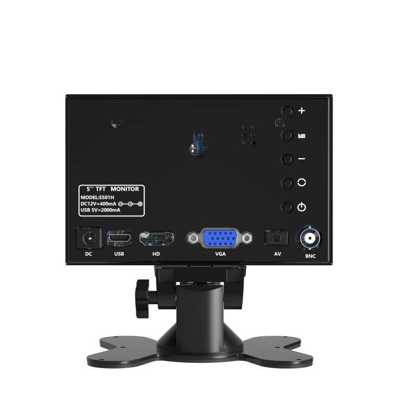 5/7/8-Inch Portable Metal LCD HD Monitor for Embedded Computers and Car Displays
