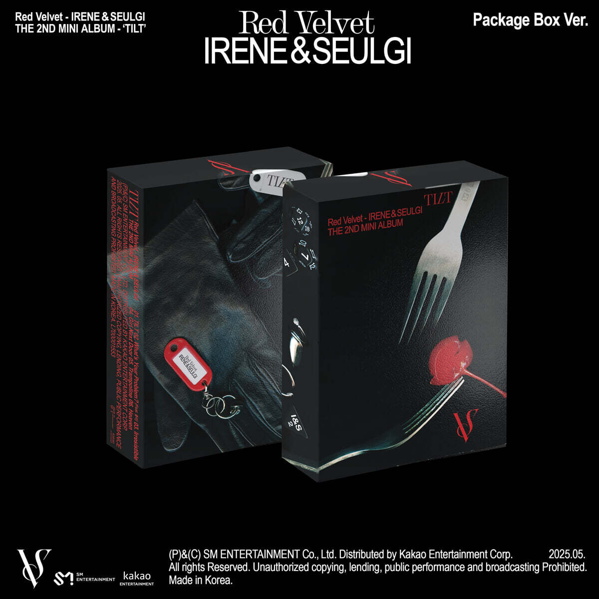 Айрин и Сыльги (Красный вельвет) - TILT / 2-й мини-альбом (Упаковка Коробка вер.) Package Box ver.