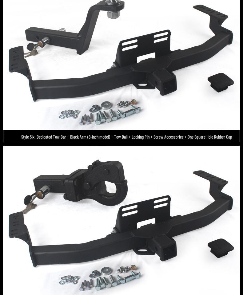Toyota FJ Cruiser Prado Modified Trailer Tow Hook Tiger Head Bracket