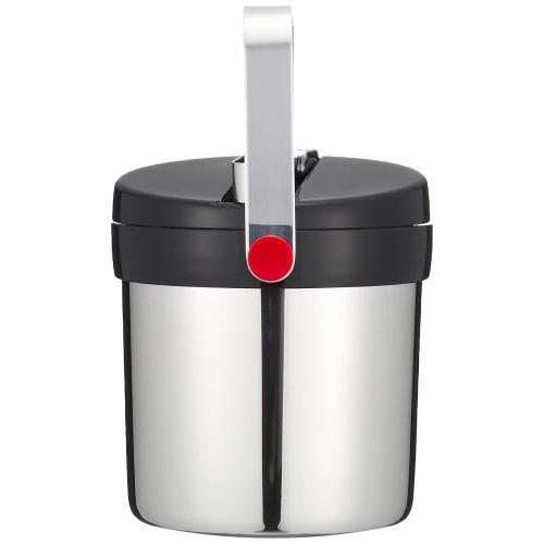 Thermos Vacuum Insulated Ice Bucket Stainless Steel Black JIN-1300 SBK