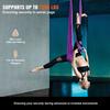 Aerial Silk & Yoga Swing, 8.7 Yards, Aerial Yoga Hammock Kit with 100gsm Nylon Fabric, Full Rigging Hardware & Easy Set-up Guide, Antigravity Flying
