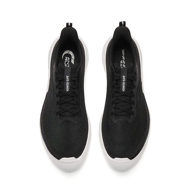 Anta Comfortable Versatile Trendy Fashion Durable Non-Slip Low-Top Casual Running Shoes Men sneaker Black White 112525540-5