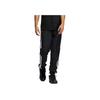 Adidas Comfortable Breathable Cuffed Retro Sports Long Pants Knitted Sports Pants Men Bottoms Black GH6688