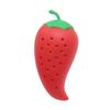Creative Chili Shaped Silicone Spice Filter Practical Kitchen Tool for Stewing Soup and Cooking