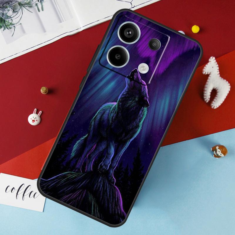 Animal Wolf Galaxy Case For Xiaomi Redmi Note 14 13 Pro 12 11 10 15 Pro Plus Redmi 15 10C 12C 13C 14C 15C Cover