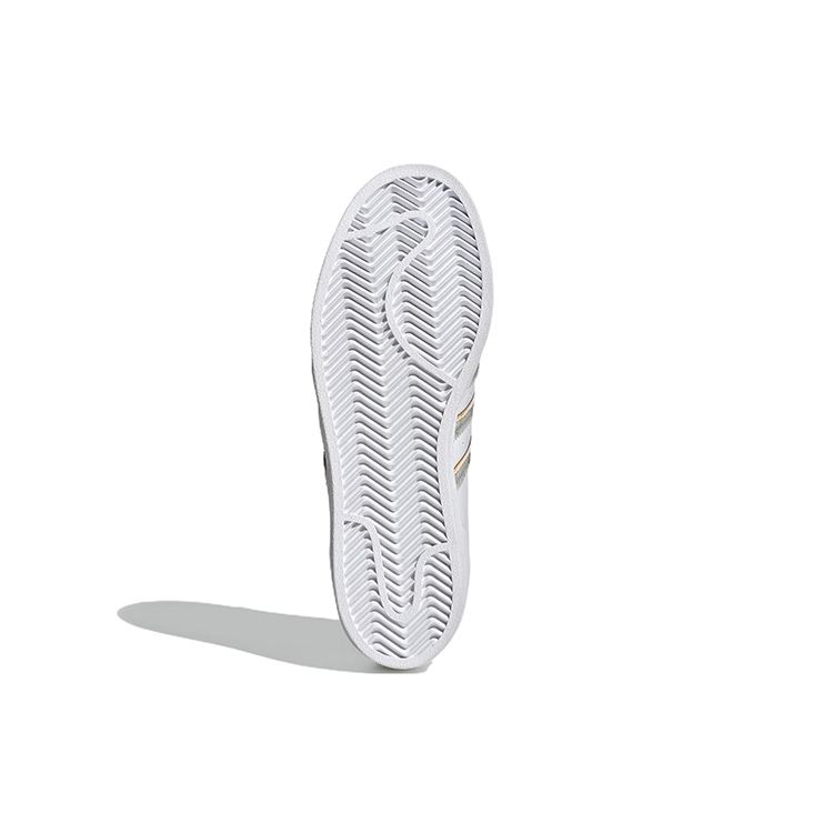 Adidas Superstar White Gold Metallic Women Sneakers Cloud-White GX1839