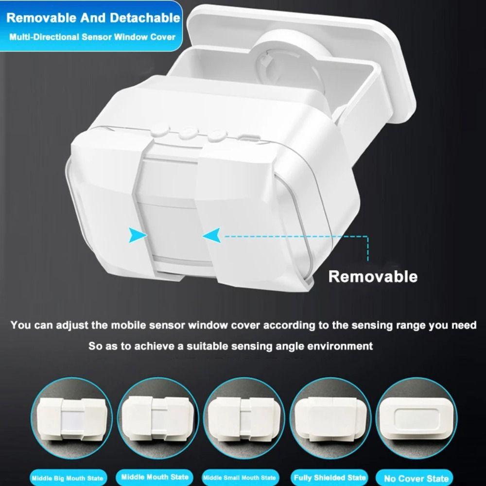 Infrared Induction Wireless Door Bell Chime Anti-theft Door Greeter Sensor  Alarm  Welcome Device