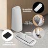 1Pc Non-Punch Door Stopper Automatic Floor Floor DoorStop Furniture Fittings Black Grey Stopper For Door Windproof