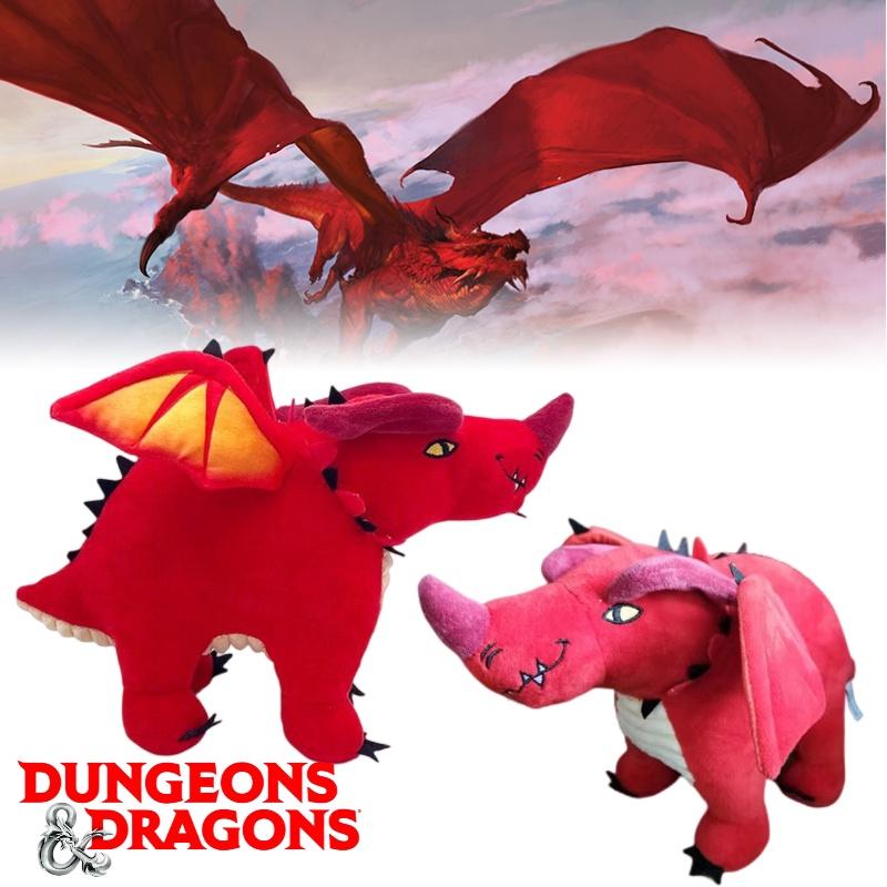 Red Dragon Plush Toy From Dungeons Dragons Perfect Gift For Fans!