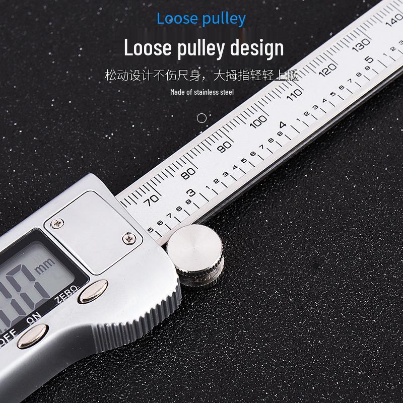 Electronic Digital Vernier Caliper: High-Precision Industrial-Grade Measuring Tool for Depth and Height