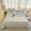Ultra-Soft Summer Cooling Quilt - Lightweight, Breathable & Skin-Friendly with Embossed Floral Print Design for All Seasons - Perfect for Bedroom