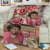 HD Printing Joe Keery Actor Blanket,Soft Throw Blanket for Home Bedroom Bed Sofa Picnic Travel Office Rest Cover Blanket Kids
